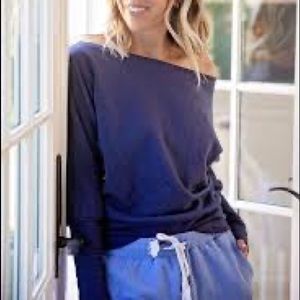 Gibson Motherchic Cuddle Me Off Shoulder Pullover